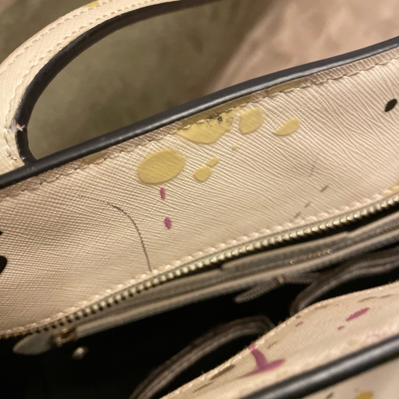 Henri Bendel Limited Edition Splatter Paint Tote - Picture 5 of 5